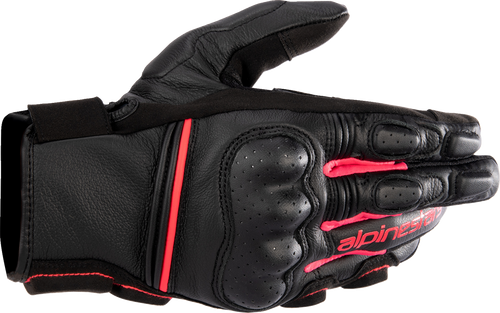 Stella Phenom Gloves - Black/Diva Pink - XS - Lutzka's Garage