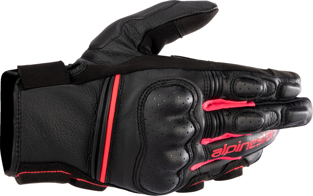 Stella Phenom Gloves - Black/Diva Pink - XS - Lutzka's Garage