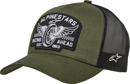 Heritage Patch Trucker Hat - Military/Black - One Size - Lutzka's Garage