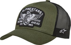 Heritage Patch Trucker Hat - Military/Black - One Size - Lutzka's Garage