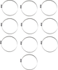 Embossed Hose Clamp - 100-120 mm