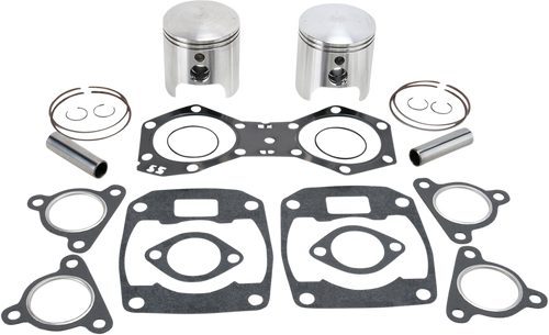 Piston Kit with Gaskets - 73.50 mm - Fuji Engine Type - Polaris