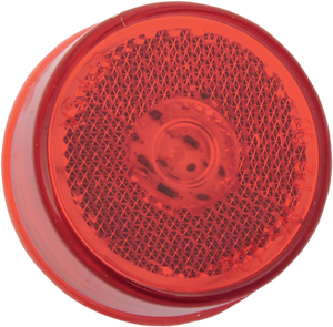 2" Round LED Light - Red - Lutzka's Garage