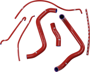 Radiator Hose Kit - Red - Suzuki - Lutzka's Garage