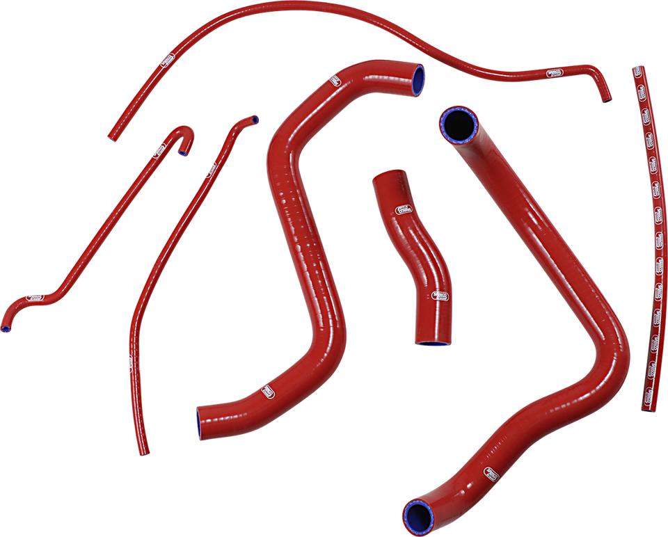 Radiator Hose Kit - Red - Suzuki - Lutzka's Garage