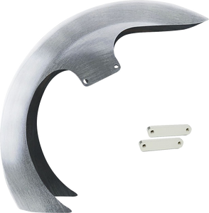 DEI Front Fender - 23" Wheel - With Chrome Adapters - Touring Models