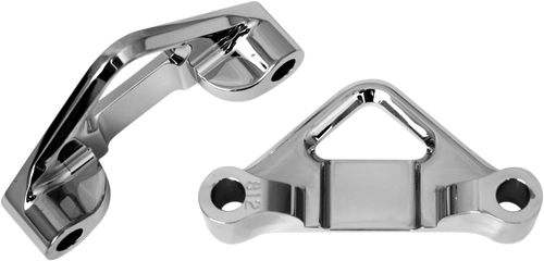 Hot Legs/Bagger Legs Fender Spacers - Chrome - 0.8125