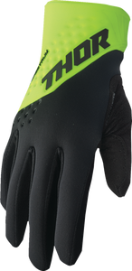 Spectrum Cold Weather Gloves - Acid/Black - XS - Lutzka's Garage