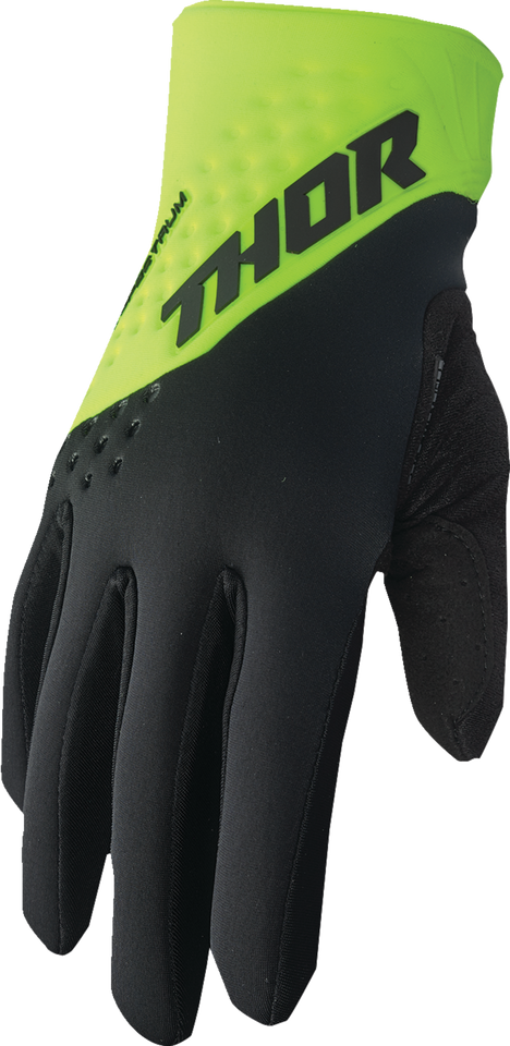 Spectrum Cold Weather Gloves - Acid/Black - XS - Lutzka's Garage