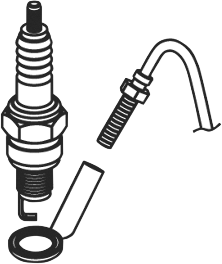 Cylinder Head Temperature Sensor with Waterproof JST Connector - 14 mm