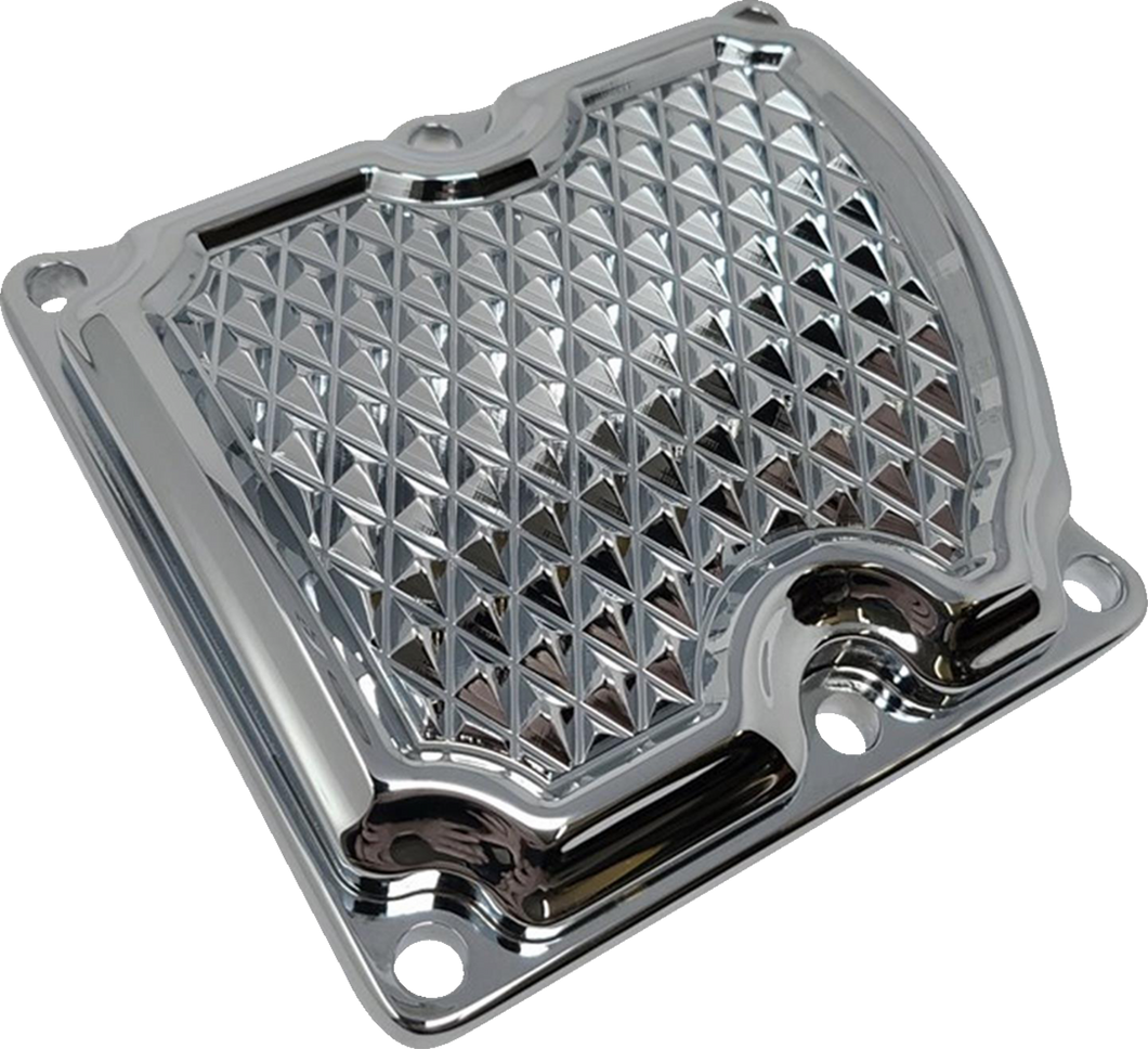 Transmission Top Cover - Diamondback - Chrome - M8 - Lutzka's Garage