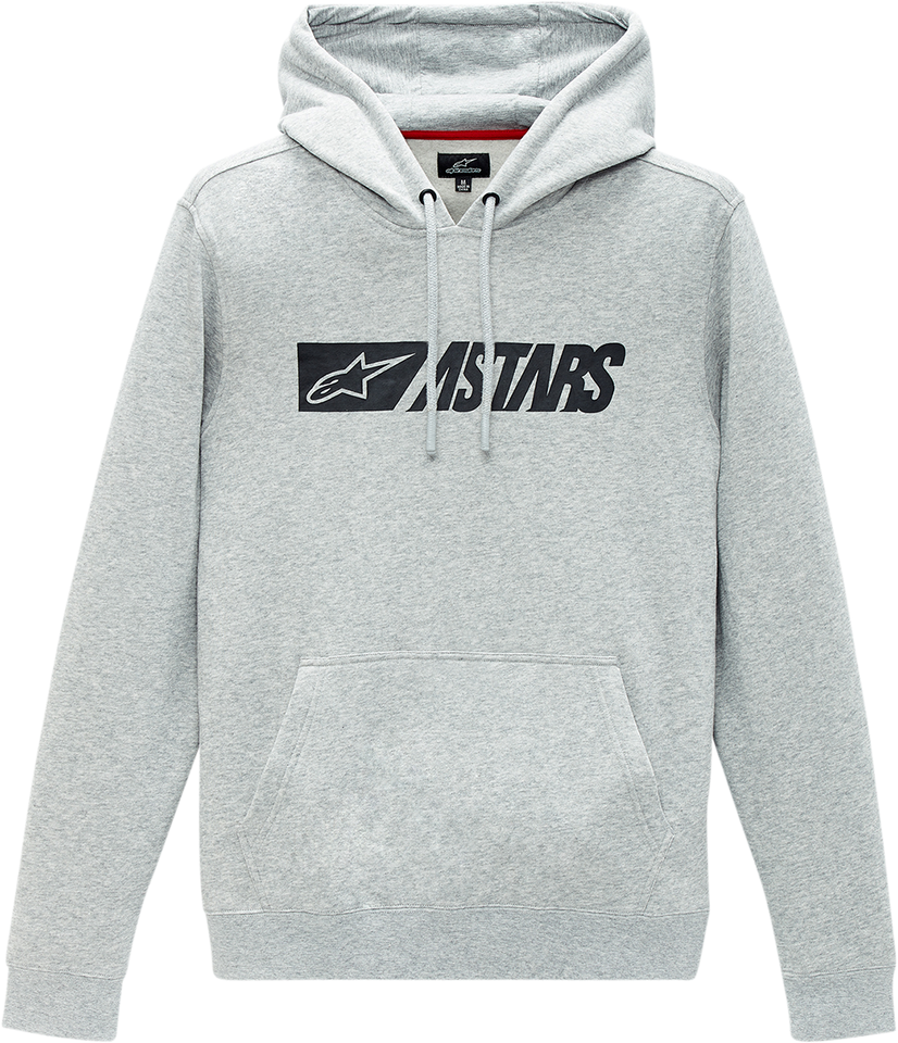 Reblaze Hoodie - Heather Gray/Black - Large - Lutzka's Garage