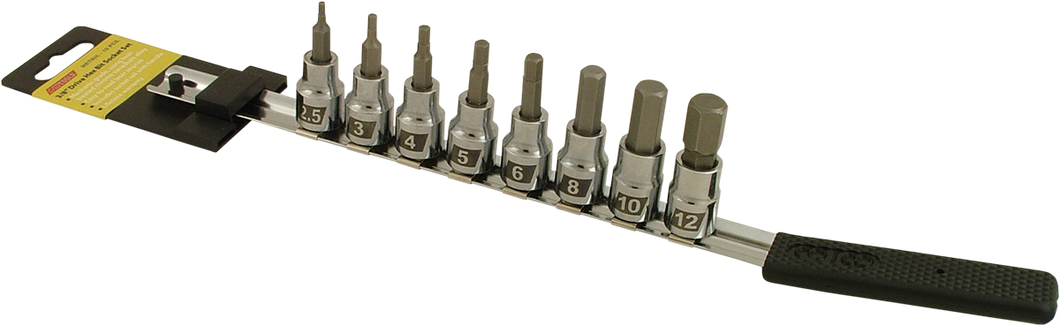 Socket Bit Set - Hex - Metric