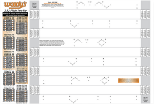 Studding Template - Track - 121"/128"/136"/144" - 2.52" Pitch