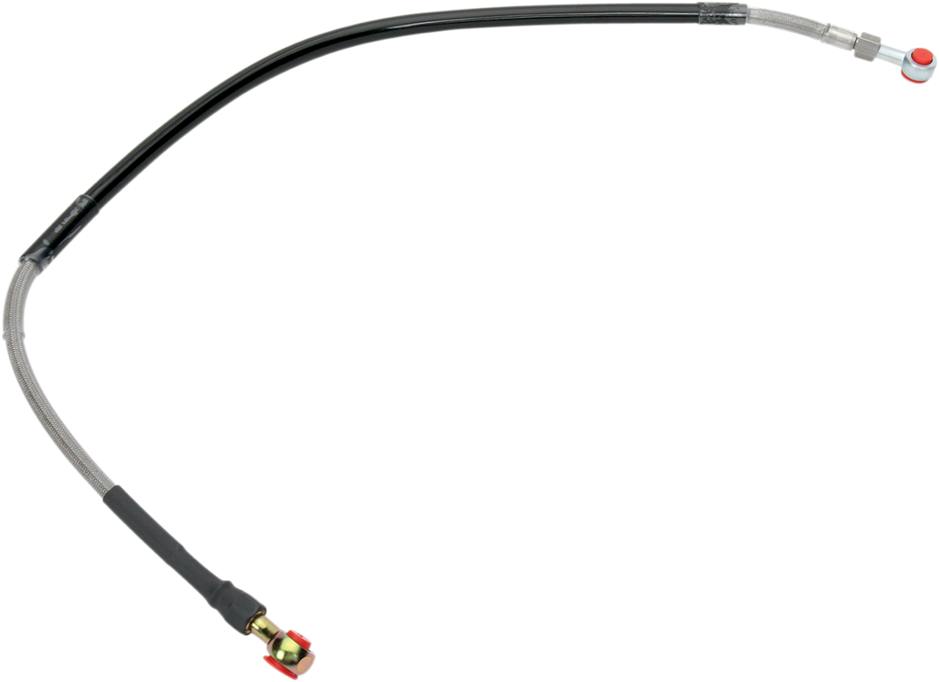 Brake Line - Rear - Stainless Steel - DR-Z 400 E - Lutzka's Garage