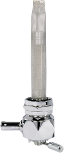 Hex Fuel Valve - Diamond Chrome - 22 mm