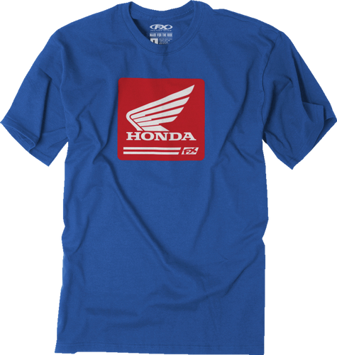 Honda Crate T-Shirt - Royal Blue - Medium - Lutzka's Garage