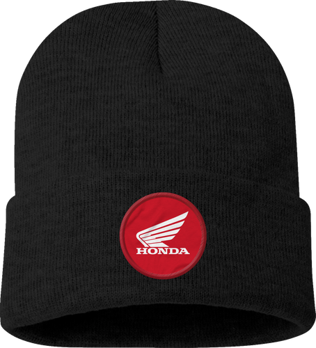 Honda Wing Beanie - Black - Lutzka's Garage