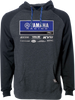 Yamaha 21 Racewear Hoodie - Charcoal/Black - Medium - Lutzka's Garage