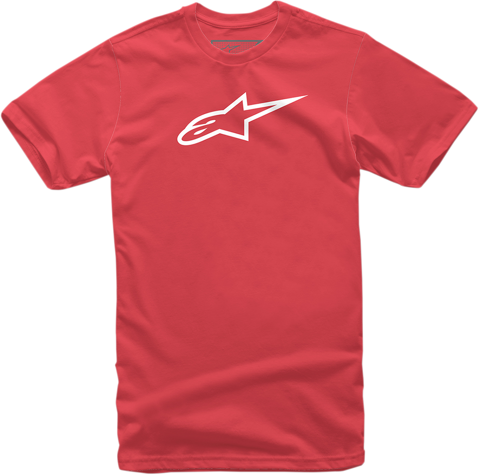 Ageless T-Shirt - Red/White - Medium - Lutzka's Garage