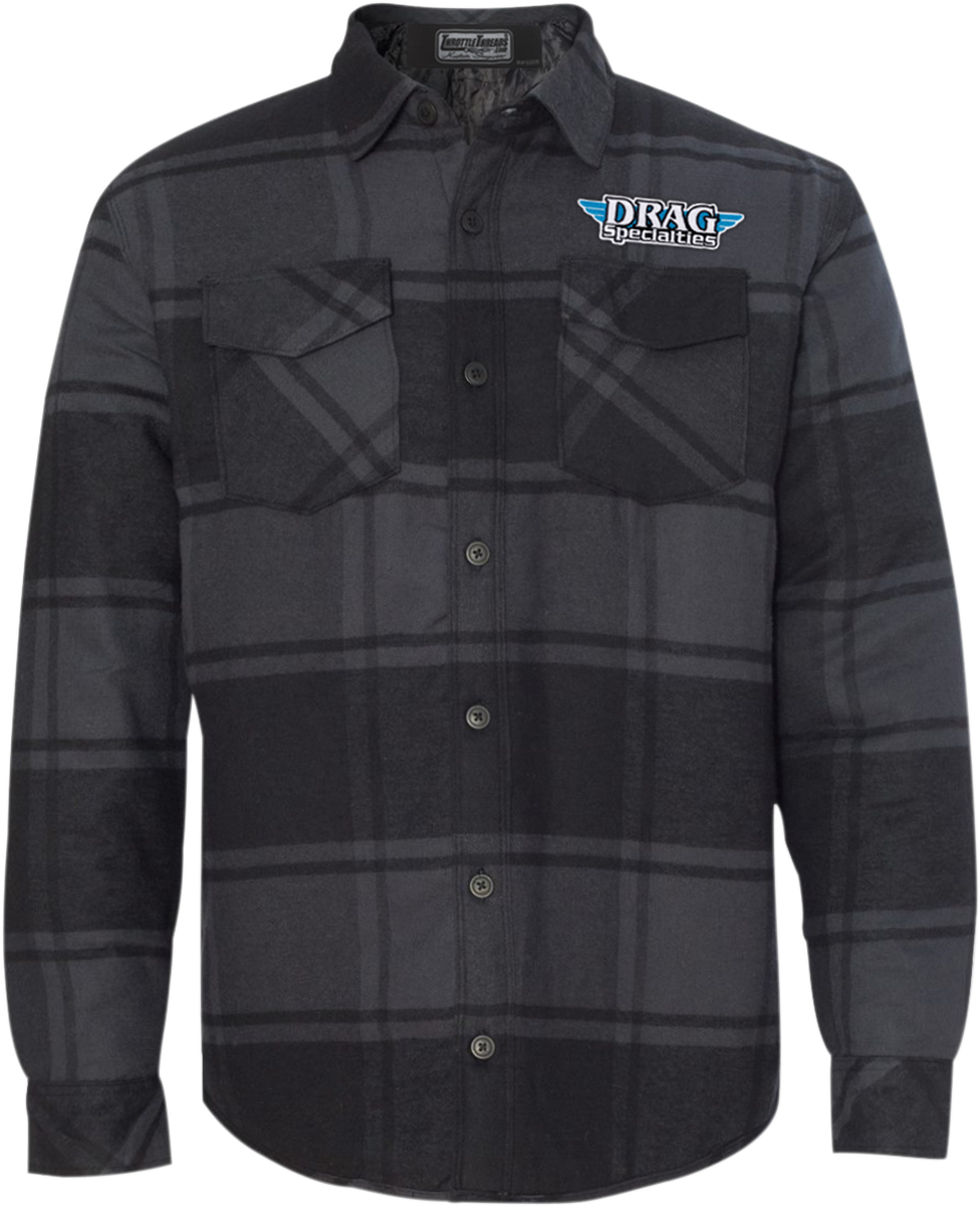 Drag Specialties Quilted Jacket - Plaid - Small - Lutzka's Garage