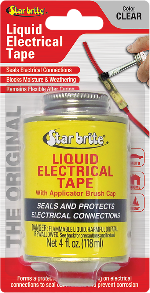 Liquid Sealant - Clear - 4 U.S. fl oz. - Lutzka's Garage