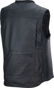 Tech-Air 3® Leather Vest - Black - XL - Lutzka's Garage