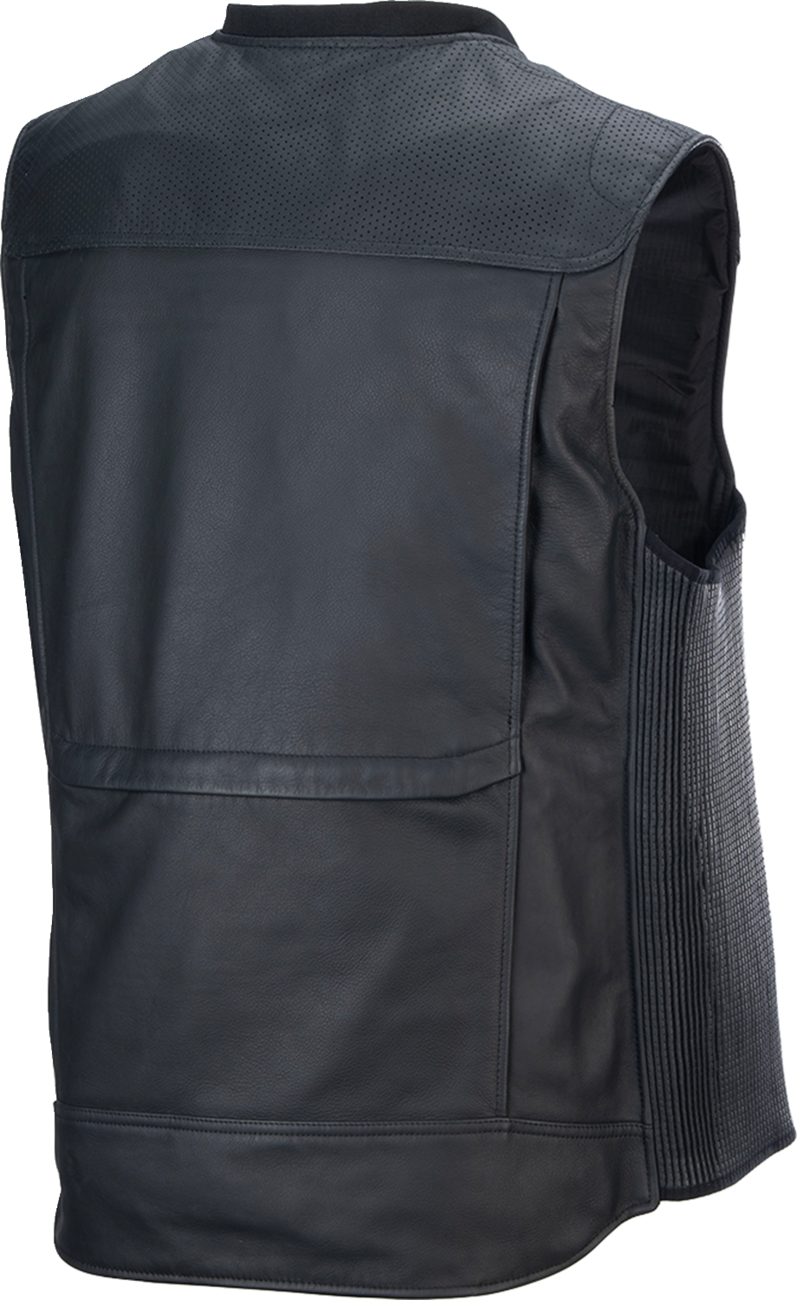 Tech-Air 3® Leather Vest - Black - XL - Lutzka's Garage