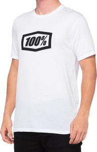 Icon T-Shirt - White - Small - Lutzka's Garage