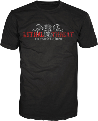 Executioner T-Shirt - Black - Large - Lutzka's Garage