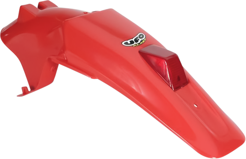 Enduro Rear Fender with Light - XR Red