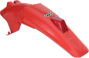 Enduro Rear Fender with Light - XR Red