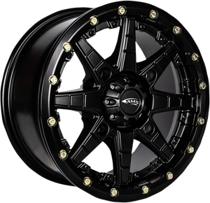 Rolln 106 Wheel - Front/Rear - Black - 15x7 - 4/156 - 5+2 - Lutzka's Garage