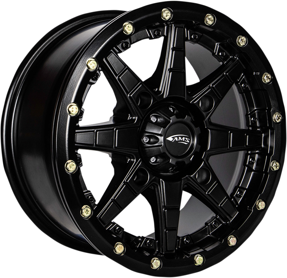 Rolln 106 Wheel - Front/Rear - Black - 15x7 - 4/156 - 5+2 - Lutzka's Garage