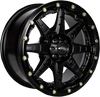 Rolln 106 Wheel - Front/Rear - Black - 15x7 - 4/156 - 5+2 - Lutzka's Garage