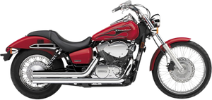 Streetrod Straight Cut Exhaust System - Chrome - Lutzka's Garage