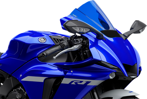 Race Windscreen - 13-1/4" - Blue - YZF-R1 - Lutzka's Garage