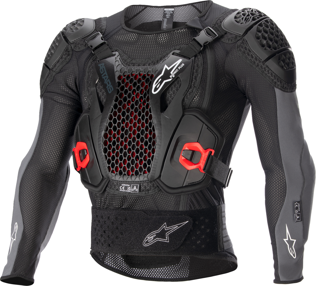 Bionic Plus v2 Protection Jacket - Black/Anthracite/Red - Small - Lutzka's Garage