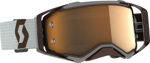 Prospect Amplifier Goggles - Gray/Brown - Gold Chrome Works