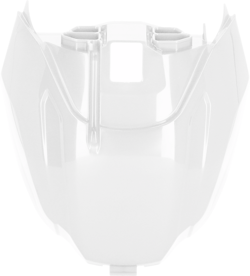 Tank Cover - White - YZF - Lutzka's Garage