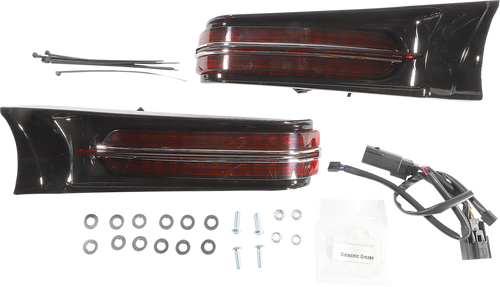 Filler Panel Lights - Red - Black - Lutzka's Garage