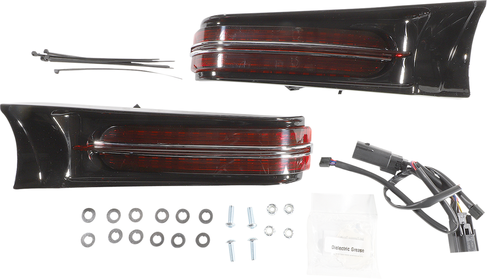 Filler Panel Lights - Red - Black - Lutzka's Garage