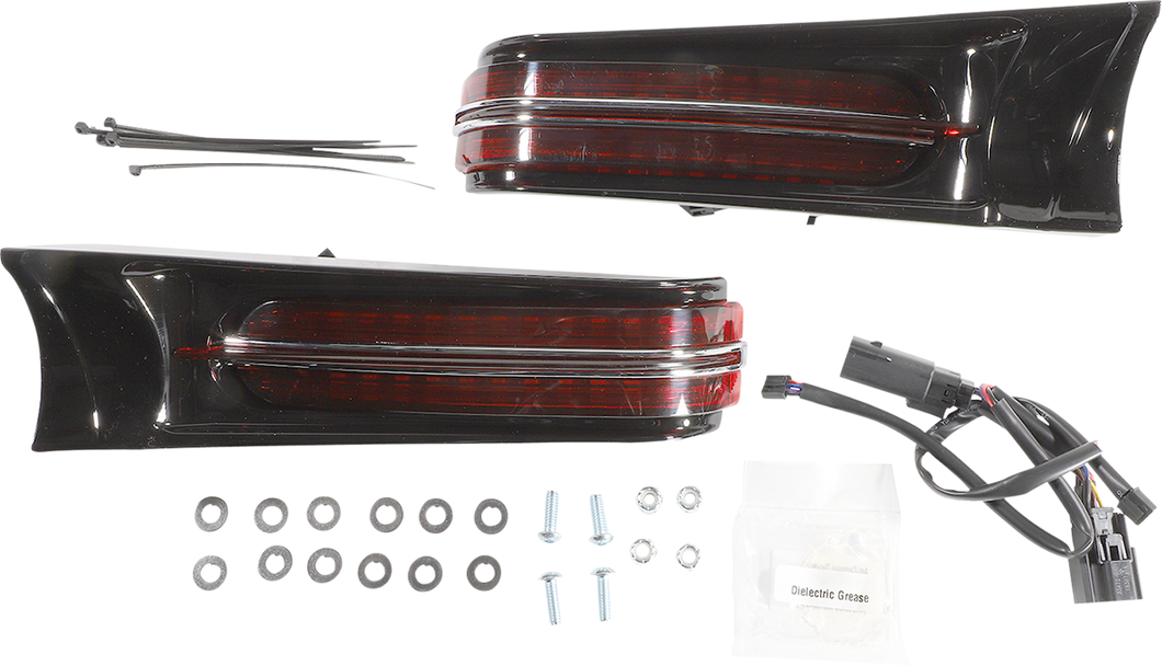 Filler Panel Lights - Red - Black - Lutzka's Garage