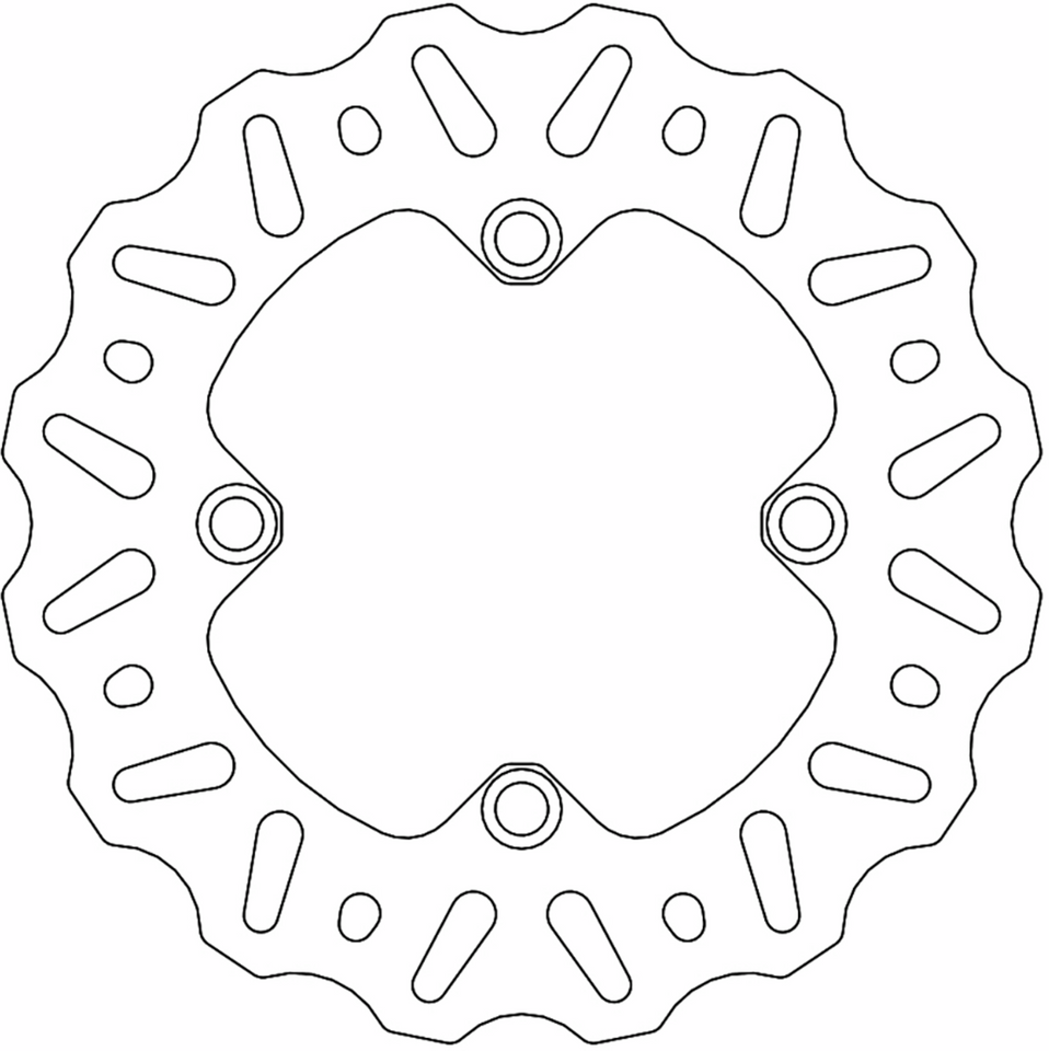 Brake Rotor - Rear - Nitro