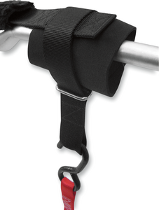 Soft Tie Handlebar Hand Cuff - Black - Lutzka's Garage