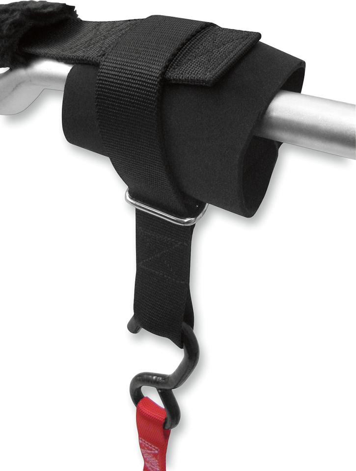 Soft Tie Handlebar Hand Cuff - Black - Lutzka's Garage