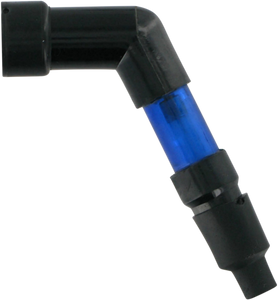 Spark Plug Cap - 120 Degree - Blue - Lutzka's Garage