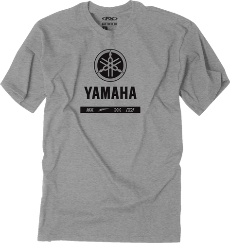 Yamaha Alpha T-Shirt - Heather Gray - Medium - Lutzka's Garage