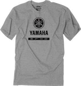 Yamaha Alpha T-Shirt - Heather Gray - Medium - Lutzka's Garage