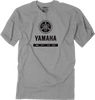 Yamaha Alpha T-Shirt - Heather Gray - Medium - Lutzka's Garage